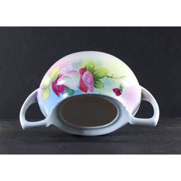 Sugar Bowl and Lid by Meito China Hand Painted Japan 1950s - Picture 9 of 14